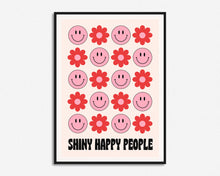 Load image into Gallery viewer, Shiny Happy People Print