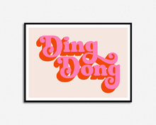 Load image into Gallery viewer, Ding Dong Print