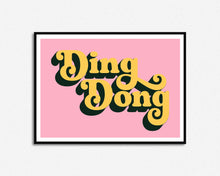 Load image into Gallery viewer, Ding Dong Print