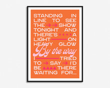 Load image into Gallery viewer, By The Way Print