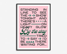 Load image into Gallery viewer, By The Way Print