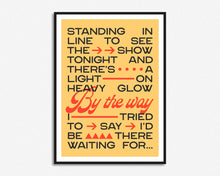 Load image into Gallery viewer, By The Way Print