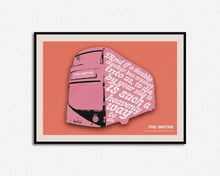 Load image into Gallery viewer, And If A Double Decker Bus Crashes Into Us Print