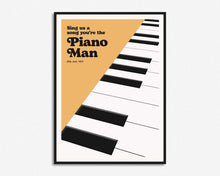Load image into Gallery viewer, Piano Man Print