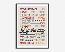 Load image into Gallery viewer, By The Way Print