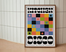 Load image into Gallery viewer, Kitchen Disco Checkerboard Print