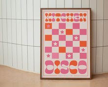 Load image into Gallery viewer, Kitchen Disco Checkerboard Print