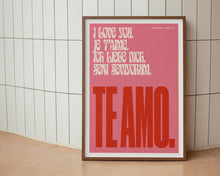 Load image into Gallery viewer, Ways To Say I Love You Print