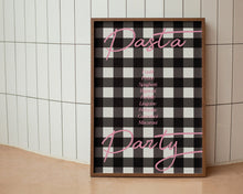 Load image into Gallery viewer, Pasta Party Gingham Print