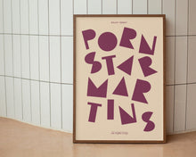 Load image into Gallery viewer, Pornstar Martini Cocktail Aesthetic Print