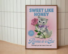 Load image into Gallery viewer, Karma is A Cat Print