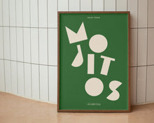 Load image into Gallery viewer, Mojito Cocktail Aesthetic Print