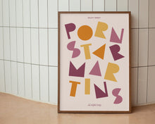Load image into Gallery viewer, Pornstar Martini Cocktail Aesthetic Print