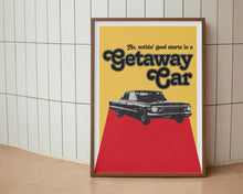 Load image into Gallery viewer, Getaway Car Print