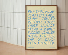 Load image into Gallery viewer, The Chippy Tea Print