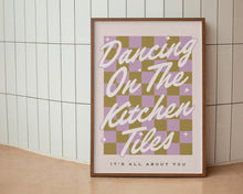 Load image into Gallery viewer, Dancing On The Kitchen Tiles Print