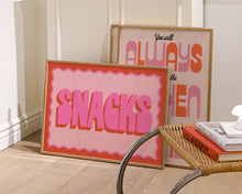Load image into Gallery viewer, Snacks Kitchen Print