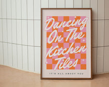 Load image into Gallery viewer, Dancing On The Kitchen Tiles Print