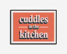 Load image into Gallery viewer, Cuddles In The Kitchen Landscape Print