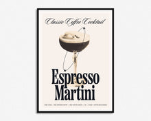 Load image into Gallery viewer, Espresso Martini Cocktail Print