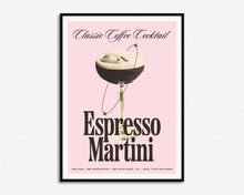 Load image into Gallery viewer, Espresso Martini Cocktail Print
