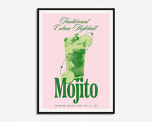 Load image into Gallery viewer, Mojito Cocktail Print