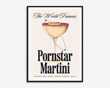 Load image into Gallery viewer, Pornstar Martini Cocktail Print