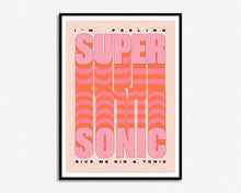 Load image into Gallery viewer, Feeling Supersonic Print