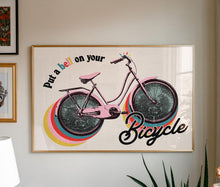 Load image into Gallery viewer, Put A Bell On Your Bicycle Print
