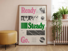 Load image into Gallery viewer, Ready Steady Go Running Print
