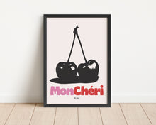 Load image into Gallery viewer, *Framed* Mon Cheri Quote Print
