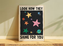 Load image into Gallery viewer, Look How They Shine Kids Print
