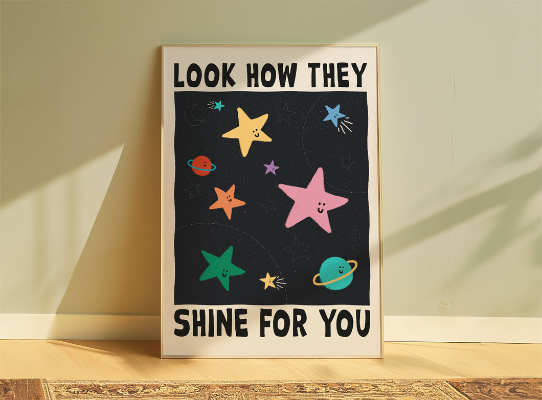 Look How They Shine Kids Print