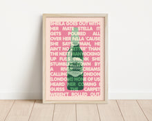 Load image into Gallery viewer, *Framed* Sheila Goes Out With Her Mate Stella Print
