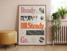 Load image into Gallery viewer, Ready Steady Go Running Print
