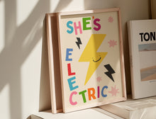 Load image into Gallery viewer, She&#39;s Electric Kids Print

