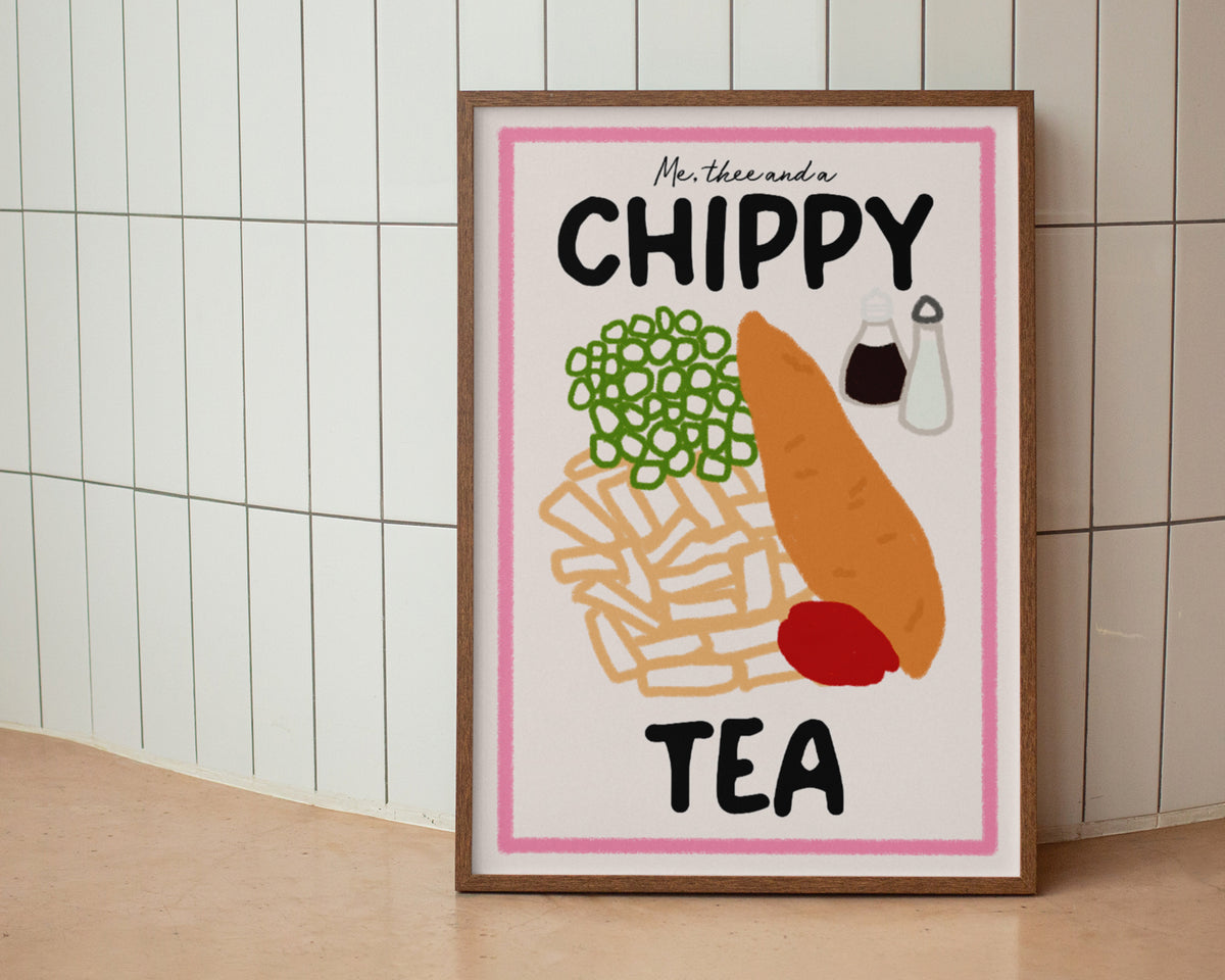 Me, Thee and A Chippy Tea Print – HollieGraphik