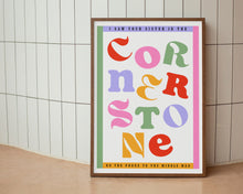 Load image into Gallery viewer, Cornerstone Print

