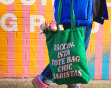 Load image into Gallery viewer, SECONDS SALE Tote Bag Chic Baristas Tote Bag
