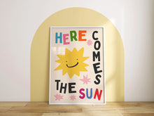 Load image into Gallery viewer, Here Comes The Sun Print

