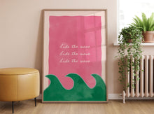 Load image into Gallery viewer, Ride The Wave Print
