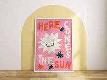 Load image into Gallery viewer, Here Comes The Sun Print
