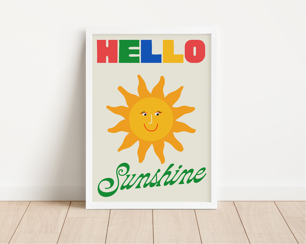 Hello Sunshine Print