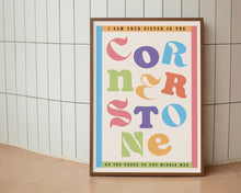 Load image into Gallery viewer, Cornerstone Print
