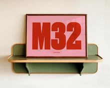 Load image into Gallery viewer, Custom Postcode Town Print | Choose Your Colour, Postcode &amp; Town

