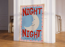 Load image into Gallery viewer, Night Night Sleep Tight Print
