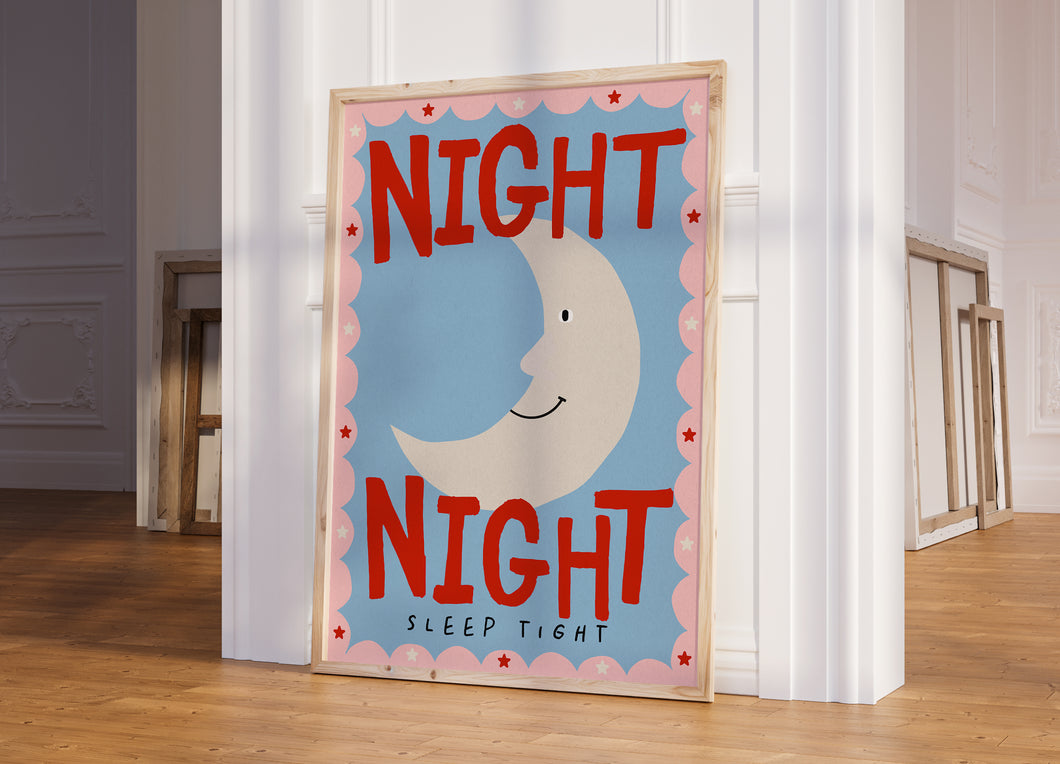 Night Night Sleep Tight Print