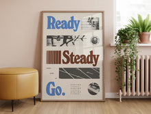 Load image into Gallery viewer, Ready Steady Go Running Print
