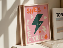Load image into Gallery viewer, She&#39;s Electric Kids Print
