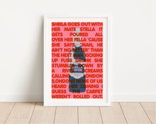 Load image into Gallery viewer, *Framed* Sheila Goes Out With Her Mate Stella Print
